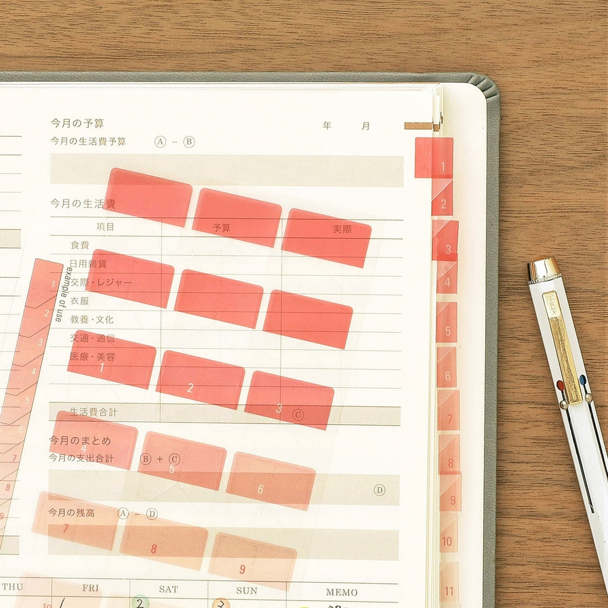 Hightide See Through Index Sticker