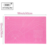 Self-Healing Cutting Mat - A3

Upgrade your crafting workspace with this durable A3 Self‑Healing Cutting Mat, designed to support all your cutting, trimming, and precision‑crafting needs. Whether you're working on scrapbooking, sewing, model building, or everyday DIY projects, this mat provides a reliable, smooth surface that protects your tools and your table.

The self‑healing surface reseals after each cut, keeping the mat looking clean and extending its lifespan. Clear grid lines help you measure, align