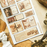 ✒️📖 Step into the pages of time, where weathered journals hold sketches of distant cities, curious inventions, and moments of observation. From studies of animals to architectural wonders and ancient landscapes, this collection reads like an artist’s traveling journals, filled with observations, experiments, and stories sketched along the way.