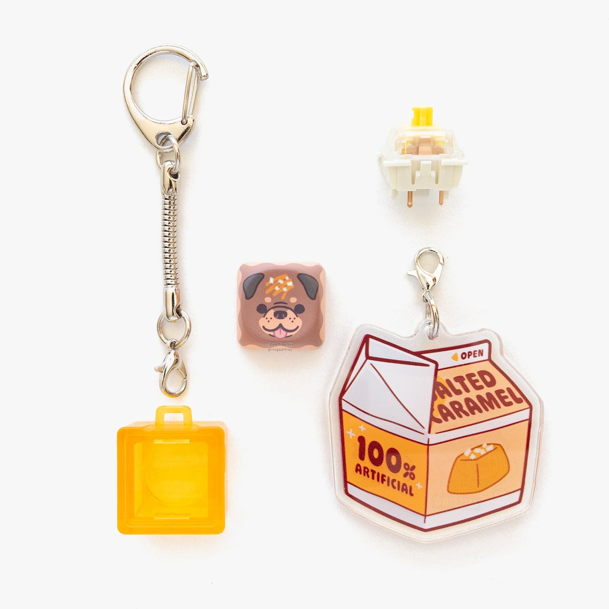 Series 5 Creamy Clicky Keychain Blind Bag