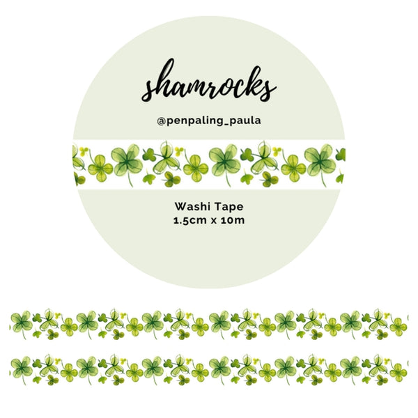 Shamrocks Washi Tape