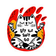 Let That Sh*t Go Vinyl Sticker by ShangDaili

Only a true cat person would understand exactly how to capture a cats complex personality in a single image. ShangDaili is the perfect artist to represent all cat lovers with their wonderful art!