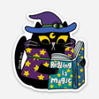 Reading Is Magic Vinyl Sticker by ShangDaili

Only a true cat person would understand exactly how to capture a cats complex personality in a single image. ShangDaili is the perfect artist to represent all cat lovers with their wonderful art!