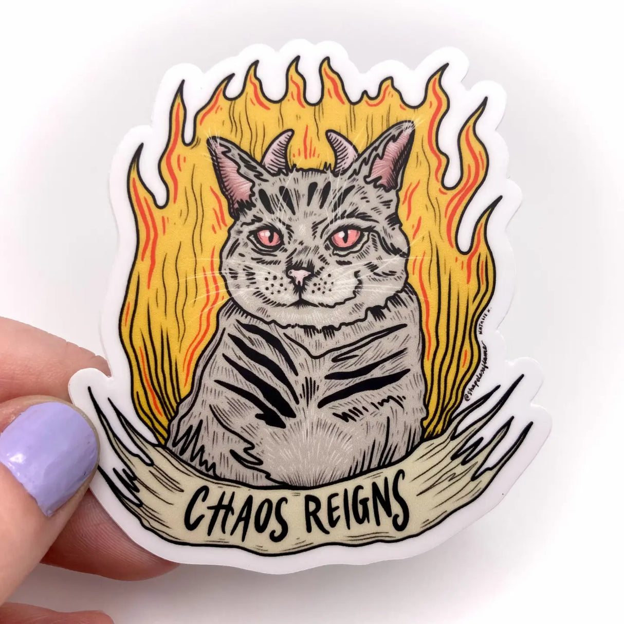 Shapeless Flame Vinyl Chaos Reigns Cat