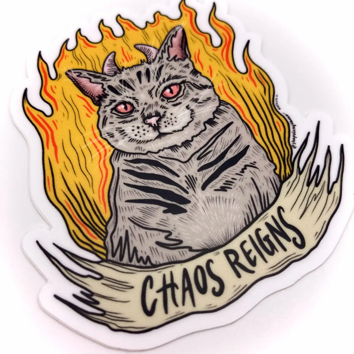 Shapeless Flame Vinyl Chaos Reigns Cat
