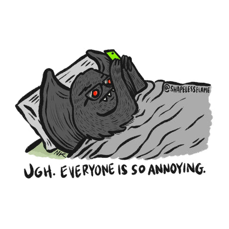 Shapeless Flame Vinyl Everyone is so Annoying Mothman