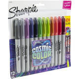 When theres a mark to be made, a line to be drawn, sharpie makes a statement. Try specialty inks like neon or metallic and explore the variety of tip sizes from ultra fine to chisel. Ink is quick-drying, fade and water resistant. This 4.75x7.5 inch package contains 12 fine point permanent markers. Conforms to ASTM D4236. Made in USA.