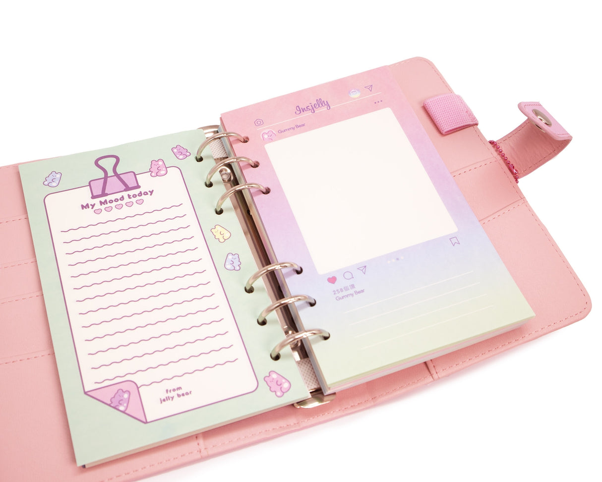 Shell-O & Gummy Cute Bear Planner A6