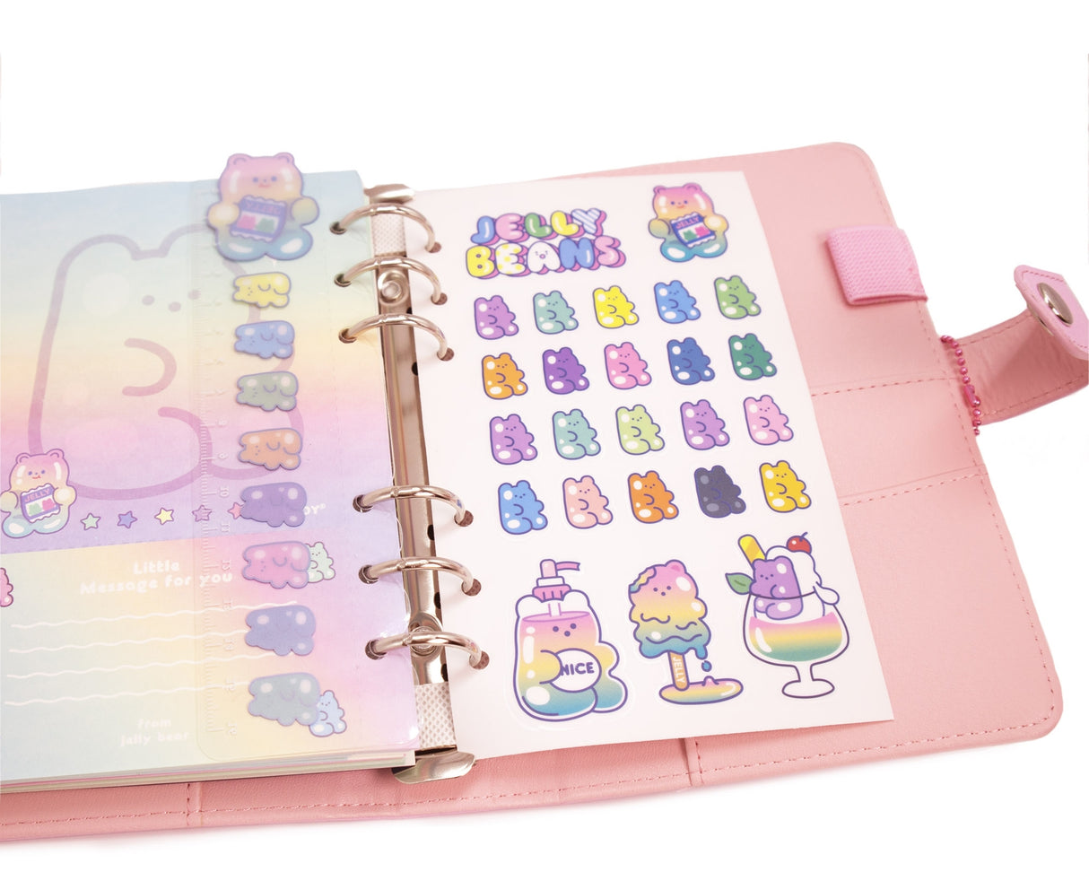 Shell-O & Gummy Cute Bear Planner A6