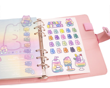 Shell-O & Gummy Cute Bear Planner A6