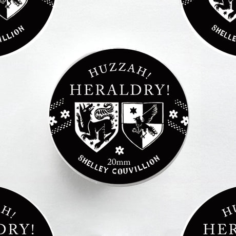 🏰✨ Huzzah! Heraldry! Washi Tape!