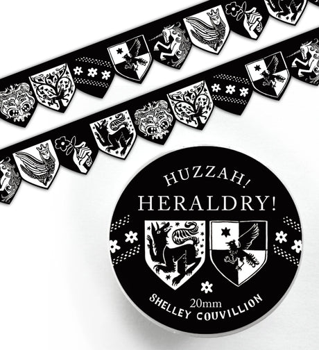 🏰✨ Huzzah! Heraldry! Washi Tape!