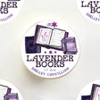 Add a little literary magic to your crafts with this Lavender Books Washi Tape!