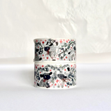 Add a sweet, springtime charm to your crafts with this delightful Little Lambs & Ivy Washi Tape! Featuring adorable little lambs frolicking through winding ivy vines, each one with a cheerful red ribbon tied around its neck.

My mum asked me for some spring tapes, and this is what I made! Much to her chagrin, I think she was hoping for something a but cuter but... This is what happens when you have a spooky cute loving daughter Mum. Love youuuu <3 


Details:
📏 Width: 20mm
📐 Length: 10m
✂️ Material: High-
