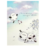 Shima Enaga Snow Birds Sunrise Mini Notepad