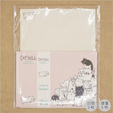 Shinzi Katoh Cat Hill Letter Set - Pink
