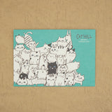 Shinzi Katoh Cat Hill Letter Set - Green