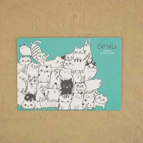 Shinzi Katoh Cat Hill Letter Set - Green