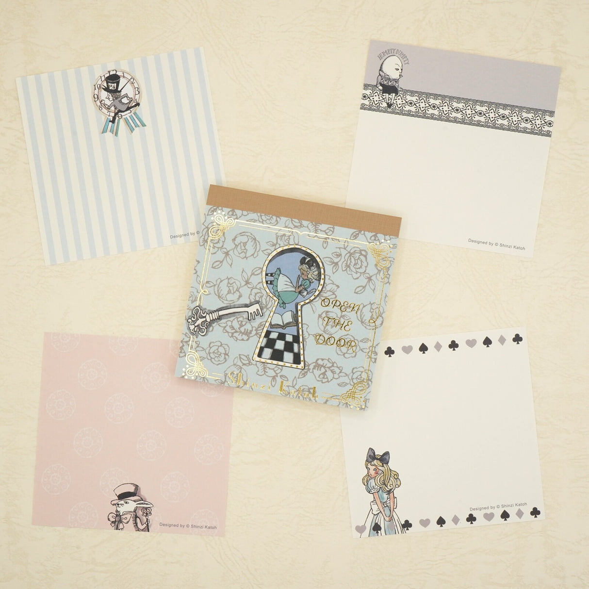 Shinzi Katoh Memo Pad - Open The Door