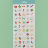 Shooley Small Things Sticker Sheet

Clear vinyl sticker sheet. Each sheet comes with a backing card. Sticker material is water resistant.