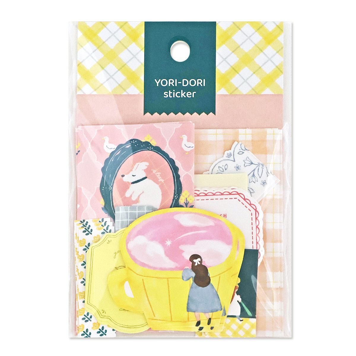 Material flake stickers with pieces of various designs are now available!
The lineup is rich in variation, such as all-over patterns that can be used as bases, frames that can be used as accent frames, and motif illustrations that are perfect for the main one.
Please enjoy it with any combination you like.

12 patterns× 4 pieces each (48 pieces in total)