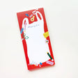 Stationery Store Day 2026

Fun long notepad with art by Karen Schipper.

4.25" x 8.75"
50 sheets
Cardboard backing.
Artwork property of Karen Schipper