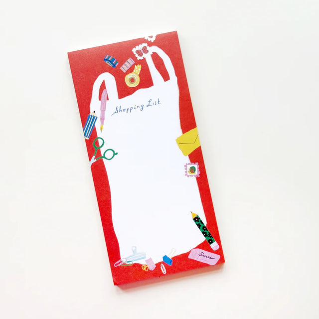 Stationery Store Day 2026

Fun long notepad with art by Karen Schipper.

4.25" x 8.75"
50 sheets
Cardboard backing.
Artwork property of Karen Schipper