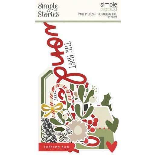 Simple Stories - The Holiday Life Page Pieces