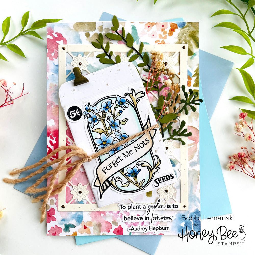 Add a fresh, playful touch to your cards and paper crafts with our exclusive 6" x 8.5" cardstock pads! This beautiful spring-themed pad features hand-painted watercolor floral backgrounds and versatile patterns perfect for both feminine and masculine designs. It includes 24 double-sided sheets with 24 coordinating patterns, all printed on smooth satin finish 65# cover cardstock for a luxurious feel. Acid and lignin-free for lasting quality. Made with love in the USA!