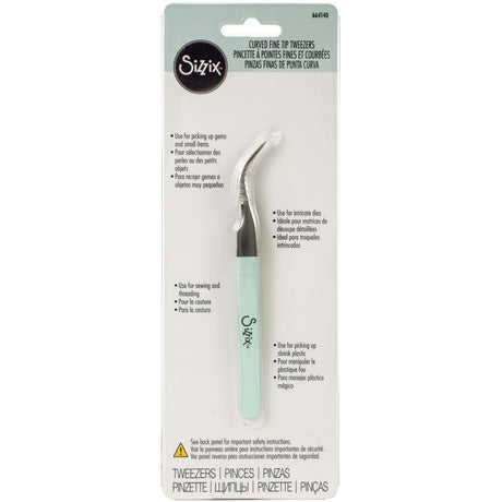 Sizzix Tweezers Curved Fine Tip