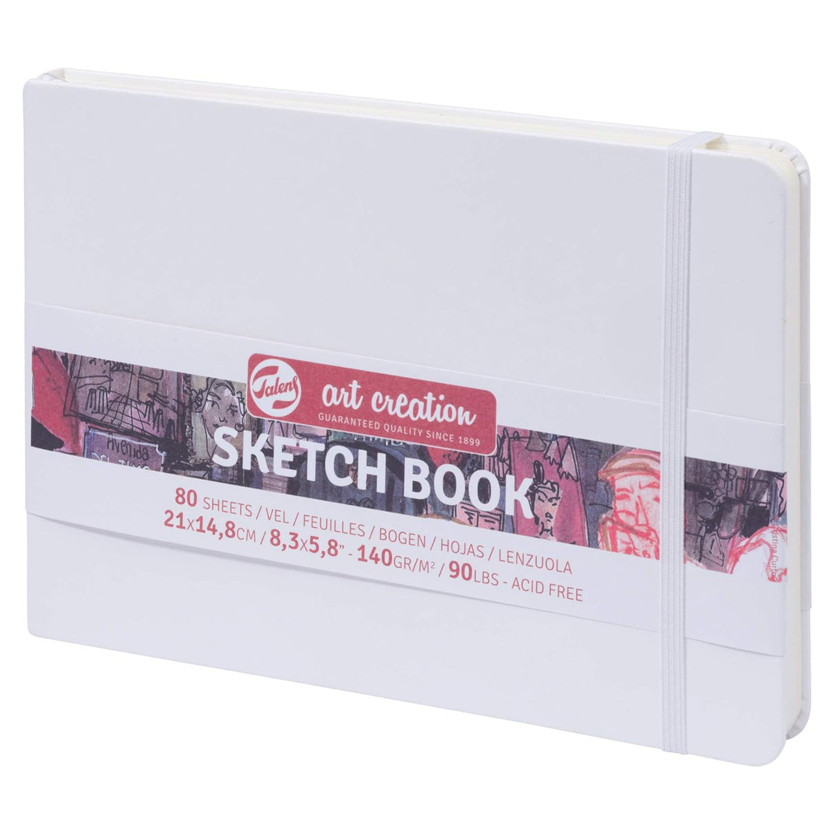 Cuaderno de bocetos 8,2" x 5,8" blanco