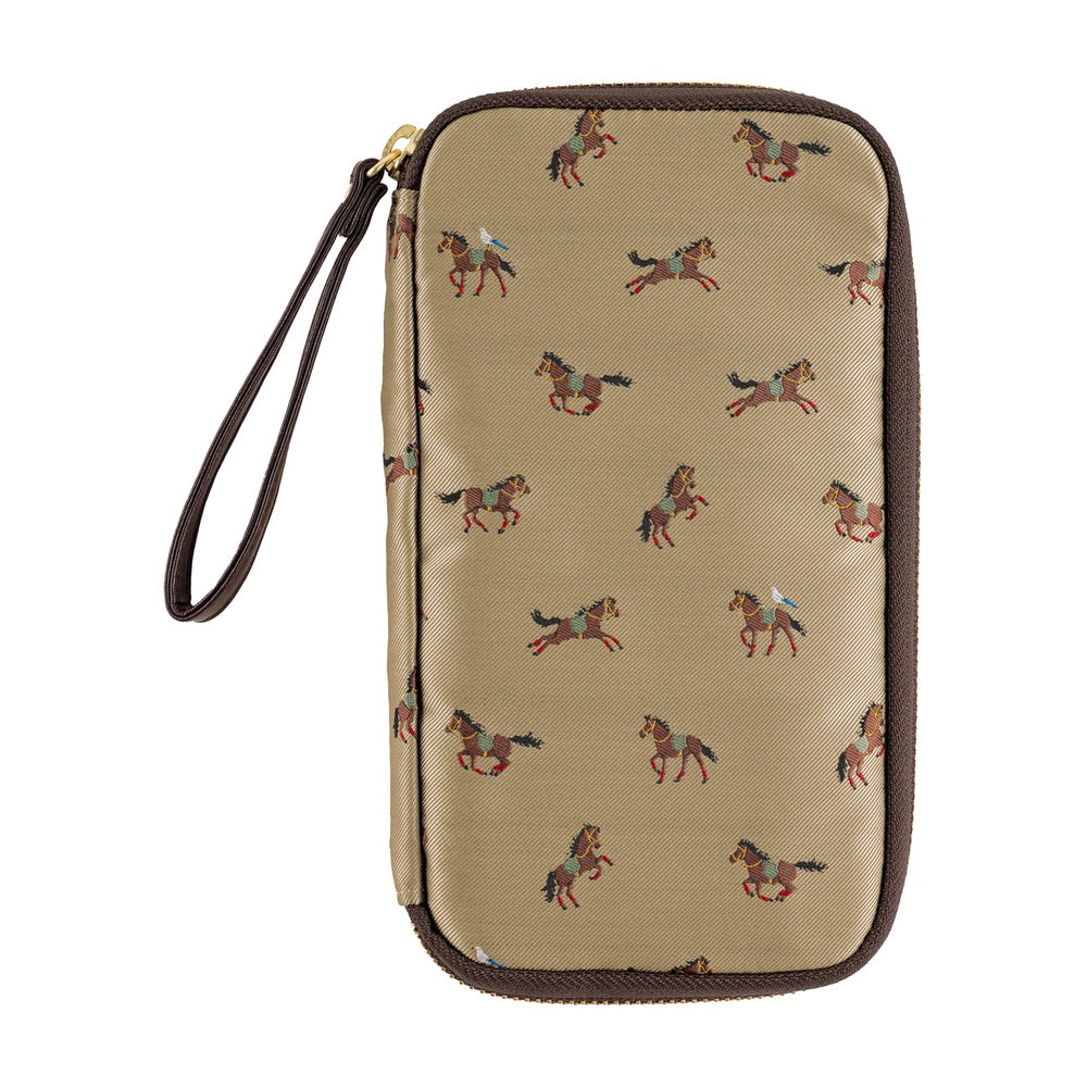 Small Drawer Pouch (Bow & Tie: Galloping Horses)