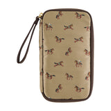Small Drawer Pouch (Bow & Tie: Galloping Horses)