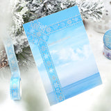 Snow Embroidery Washi Tape