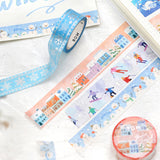 Snow Embroidery Washi Tape