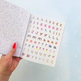 So. Many. Letter Stickers. Pipsticks Sticker Book