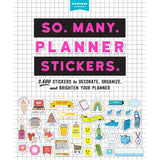 So. Many. Planner Stickers. Book Pipsticks Sticker Book