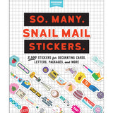So. Many. Snail Mail Stickers. Pipsticks Sticker Book