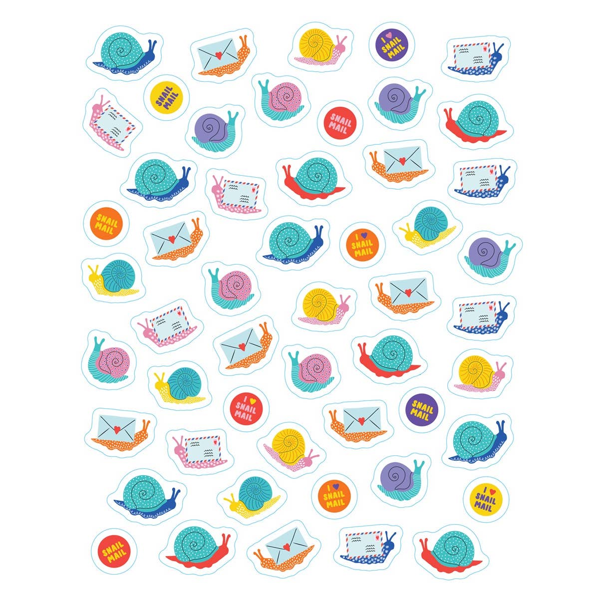 So. Many. Snail Mail Stickers. Pipsticks Sticker Book