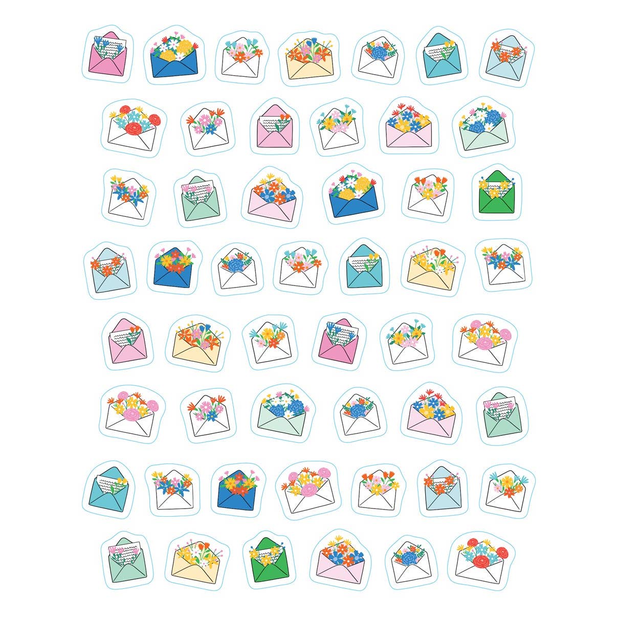 So. Many. Snail Mail Stickers. Pipsticks Sticker Book