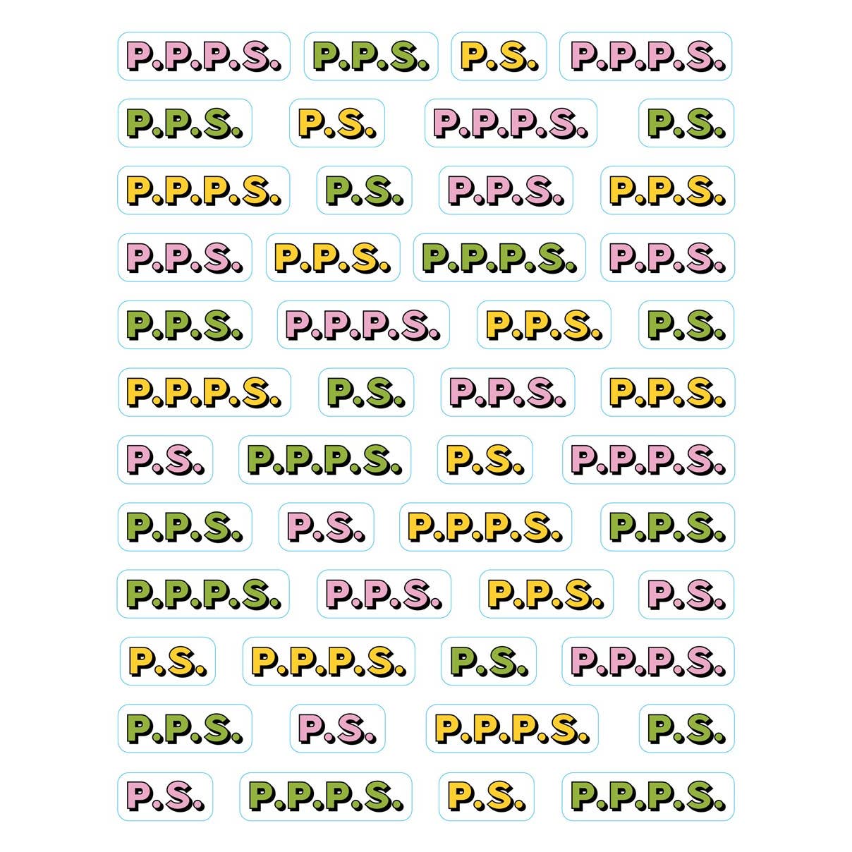 So. Many. Snail Mail Stickers. Pipsticks Sticker Book