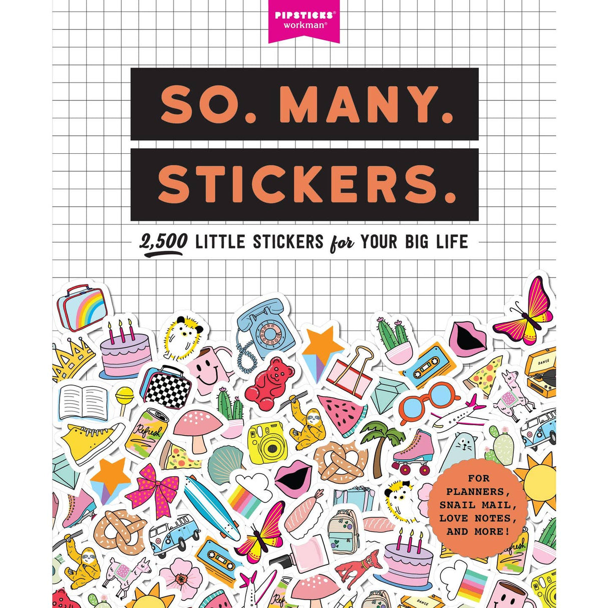 So. Many. Stickers. Pipsticks Sticker Book