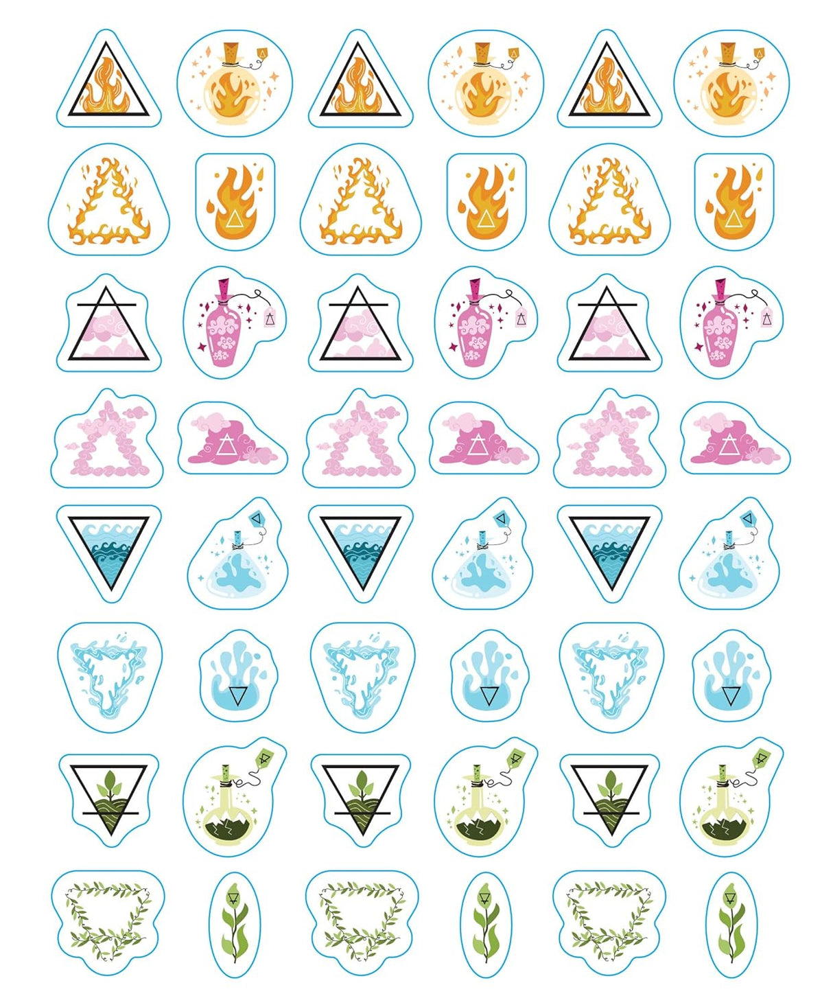 So. Many. Astrology Stickers. features 2,565 fun and trendy stickers that celebrate all zodiac signs. What's your zodiac sign? And how about your moon and rising signs? This magical sticker book will help you sticker all the things with your iconic personality traits (Aries = ambitious), empowering phrases (If you want it done right, ask a Taurus), and compatibility (Libra ♥ Gemini), plus cute symbols, constellations, and more. All perfect for decorating notes and birthday cards, planners, and journals.