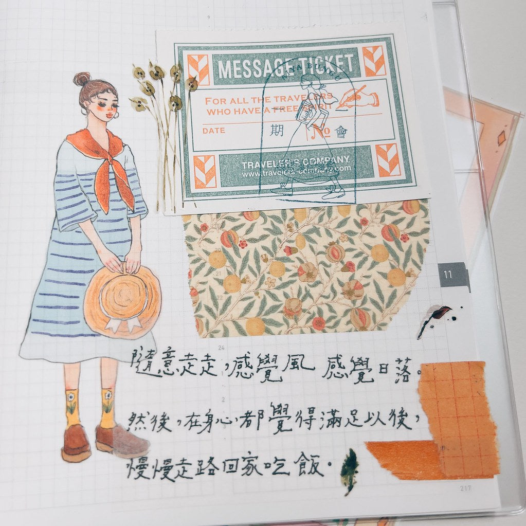 La Dolce Vita - Song Of A Hundred Flowers Washi Tape