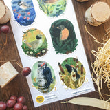 STICKII Songbirds of the Seasons Sticker Sheet