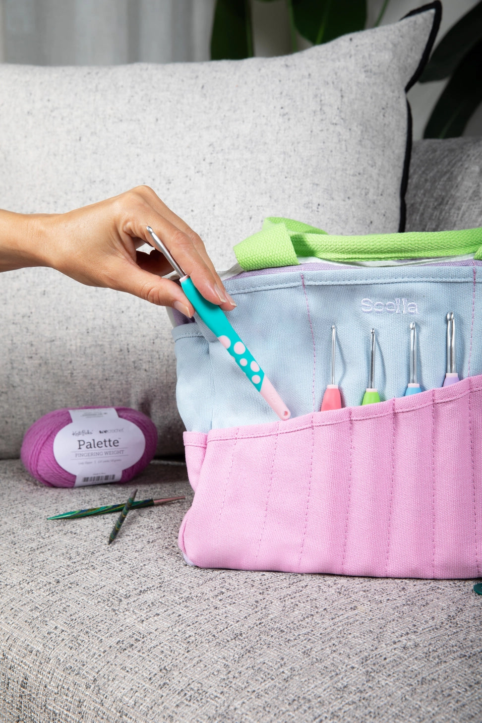 Your art is bold. Your bag should be too. The world's most loved art supply bag, pottery tool bag & knitting project bag – backed by over 10,000 global artists!

✌️ 15 stunning colors ✌️

🌈 Over 30 Pockets Of Varying Sizes
🌈 Slanted Skinny Pockets : For your most-loved tools that beg for your attention (carving tools, knitting needles, crochet hooks
🌈 Large Interior Storage + 2 interior pockets: Perfect for carrying glazes, knitting yarn, crochet supplies, and craft supplies
🌈 Phone & Wallet Compartment