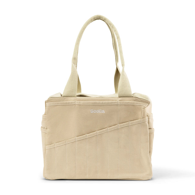 Soolla® Studio Bag – Boho Beige

Your art is bold. Your bag should be too. The world's most loved art supply bag, pottery tool bag & knitting project bag – backed by over 10,000 global artists!
