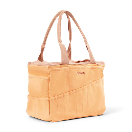 Soolla® Studio Bag – Creamsicle Crush

Your art is bold. Your bag should be too. The world's most loved art supply bag, pottery tool bag & knitting project bag – backed by over 10,000 global artists!