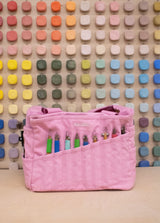 Soolla® Studio Bag – Flirty Flamingo

Your art is bold. Your bag should be too. The world's most loved art supply bag, pottery tool bag & knitting project bag – backed by over 10,000 global artists!