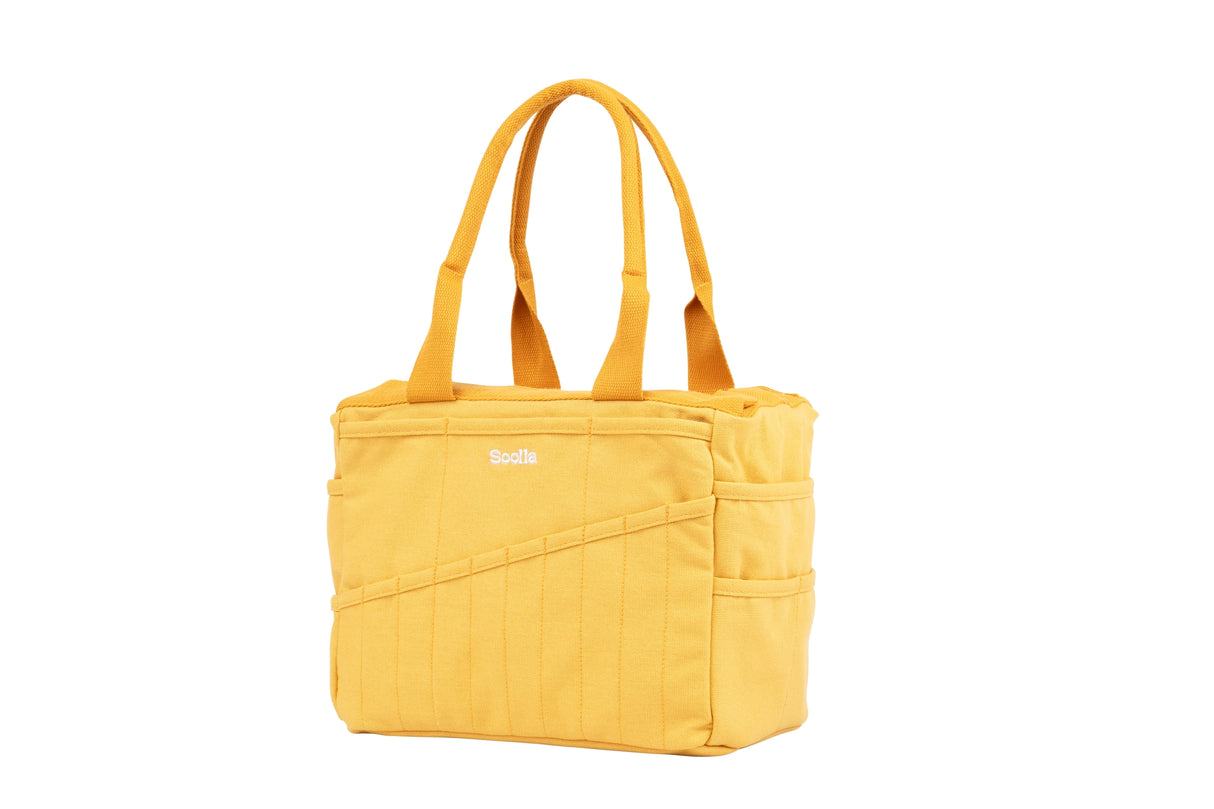 Soolla® Studio Bag – Sunset Mustard 

Your art is bold. Your bag should be too. The world's most loved art supply bag, pottery tool bag & knitting project bag – backed by over 20,000+ global artists!